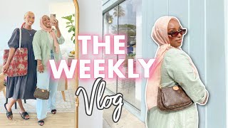 WEEKLY VLOG: Fatuma's Back, Hot Girl Summer Shopping & Wedding Outfit | Aysha Harun