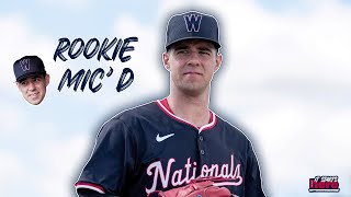 Nats Rookie Thrown Into A Mic'd Up