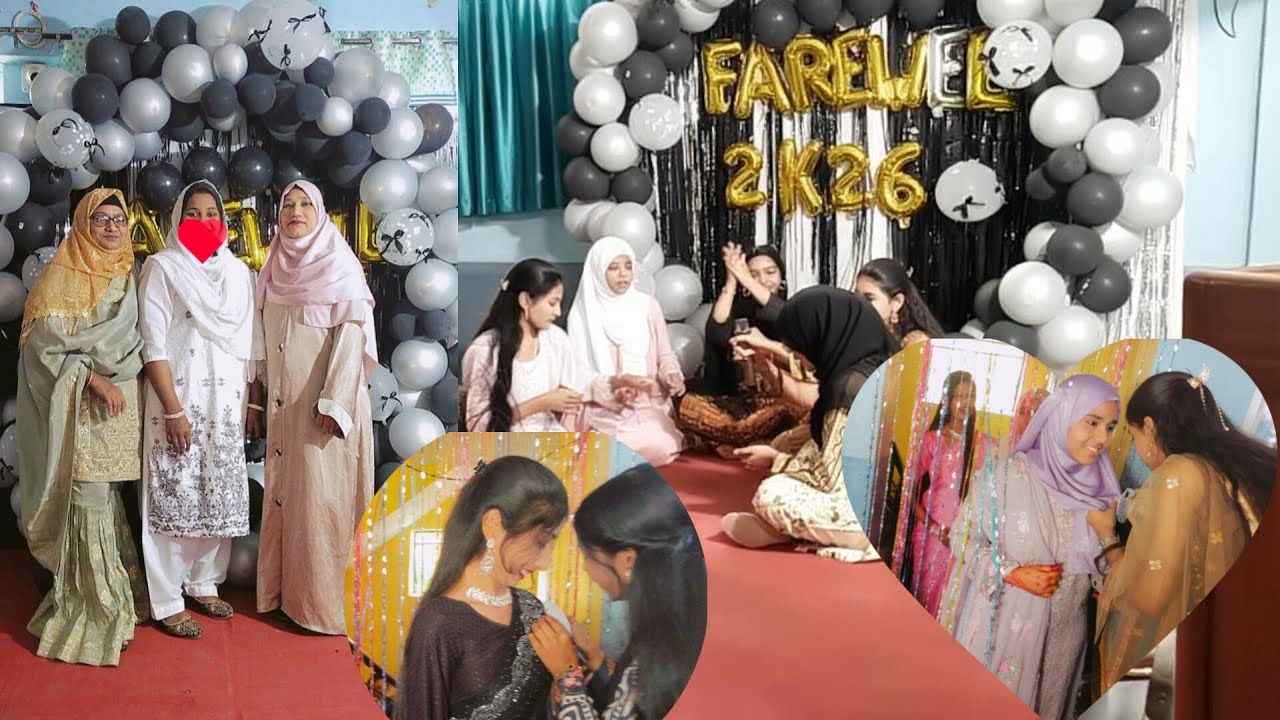 Farewell Celebration 🎊 2k26 @MMHS #Funvlog #School memories #Forever#Vlog 