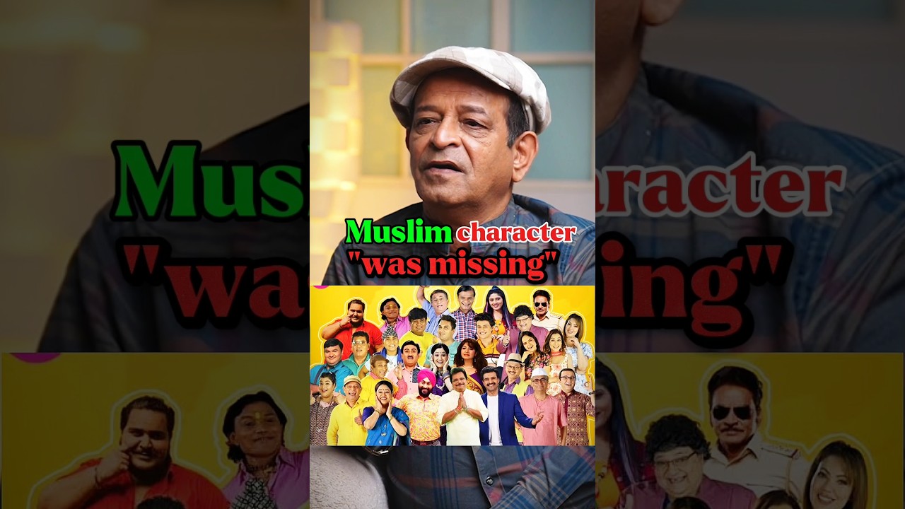 muslim character kyu ni tha tarak mehta me😱 #podcast #tkmoc #sabtv #viral #shorts #youtubeshorts