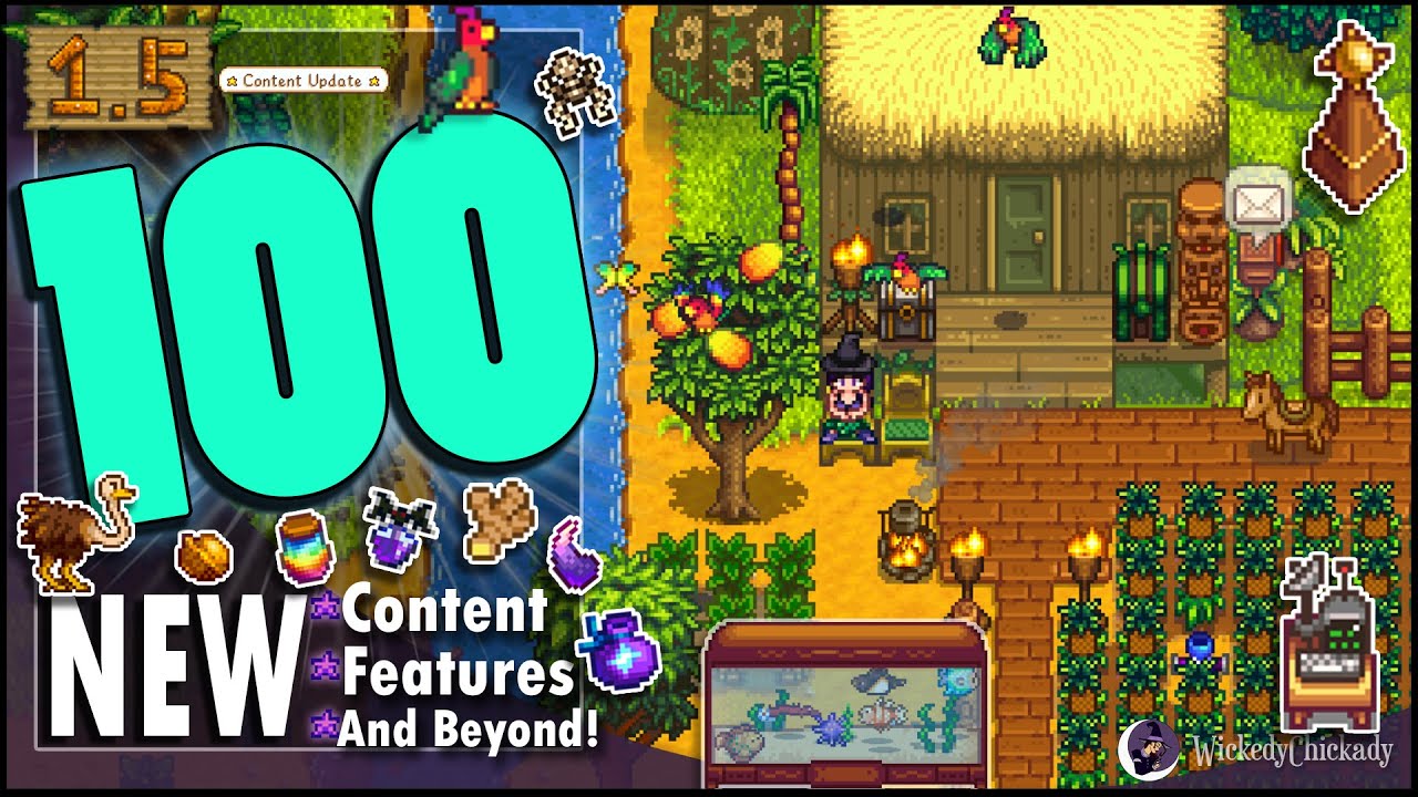 1.5 Content Update -- Now Available! · Stardew Valley update for 21  December 2020 · SteamDB