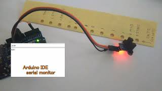 Arduino punched card reader demo