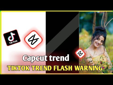FLASH WARNING TIKTOK SONG FLASH WARNING TIKTOK TUTORIAL CAPCUT - TIKTOK TREND FLASH WARNING