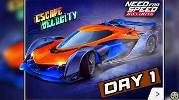 NFS No Limits | Day 1 - 2023 McLaren Solus GT | Escape Velocity
