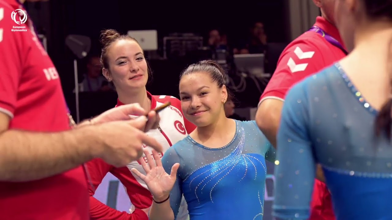 2024 Women's Artistic Gymnastics Europeans - Highlights senior podium training