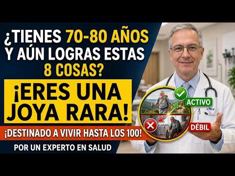 SI TIENES ENTRE 70 Y 80 AÑOS Y AÚN PUEDES HACER ESTAS 8 COSAS — ERES UNA JOYA RARA