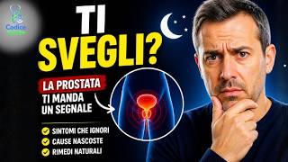 Ti svegli di notte per urinare? Non è l’età: è la prostata (e puoi fermarla).