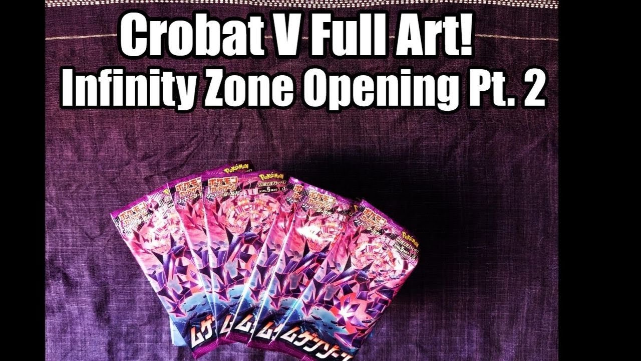 Crobat V Full Art! Infinity Zone Opening Pt 2 - YouTube