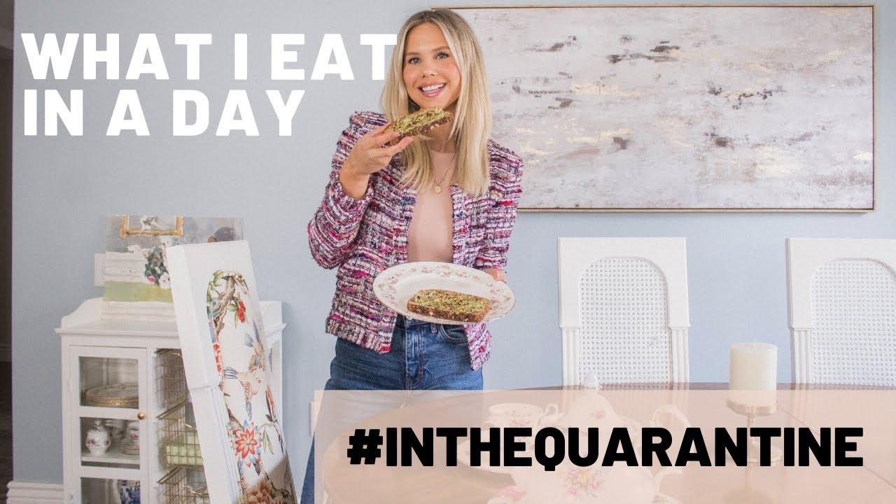 HOW TO EAT HEALTHY DURING QUARANTINE |WHAT I EAT IN A DAY VLOG| - YouTube