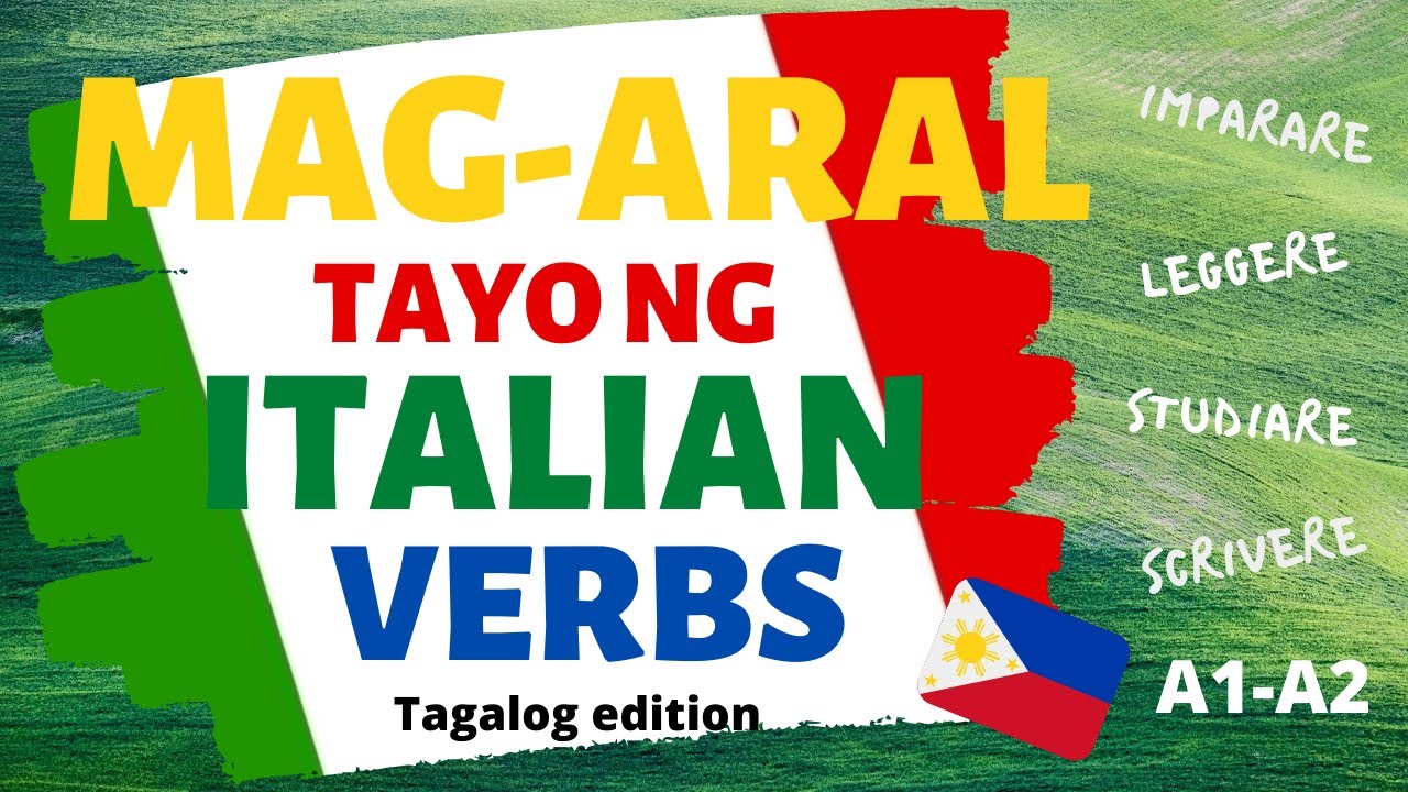 TAGALOG-ITALIAN LESSONS|| LEARN BASIC ITALIAN (TAGALOG EDITION) PINAY TEACHES ITALIAN Learn italian