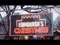 Edimburgo mercado de Navidad