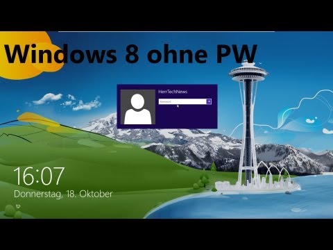 Windows 10 ,8 und 8.1 Passwort entfernen HerrTechNews