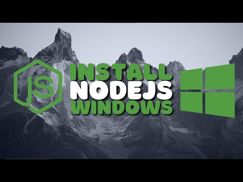 How To Install NodeJS On To Your Windows 10 PC