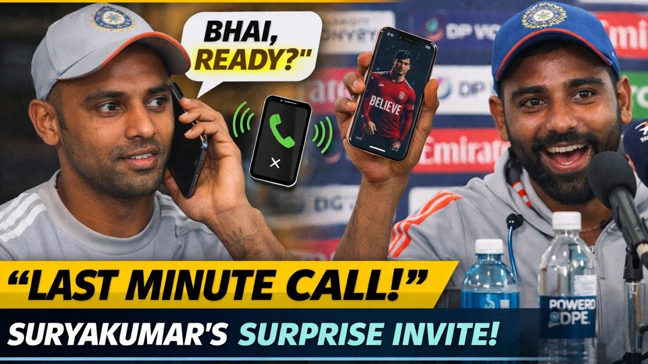 "Surya Kumar Yadav surprise call' - Mohammed Siraj Press Conference | Ronaldo Wall Paper | Comeback