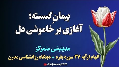 مدیتیشن آیه ۲۷ سوره بقره|پیمان گسسته، آغازی بر خاموشی دل|قرآن|زیبایی|دانایی|نیکوئی|الهی قمشه ای