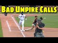 MLB \\ Bad Calls (WTF Umpire)