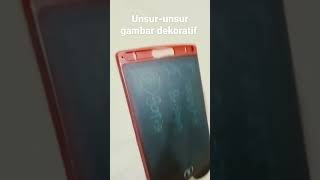 unsur-unsur gambar dekoratif