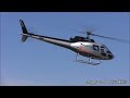 【JA9898】やんばるRescue Heli エアバスAS350B(c/n:2367) エンジンスタート〜離陸 南紀白浜空港