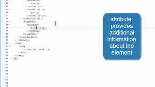 Encoding Description and Class Description