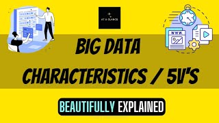 Characteristics / 5V's of Big Data | At A Glance! | #bigdata #analysis  #characteristics #ataglance