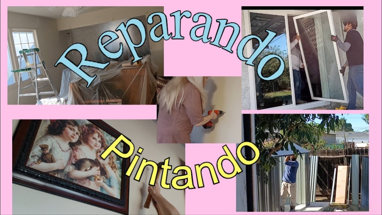 Arreglos, pintura, resanando nuestra casita en Estados Unidos. Primera parte.