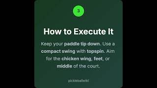 How to Stop Telegraphing Your Pickleball Speed Up #pickleball #pickleballtips #pickleballcoach