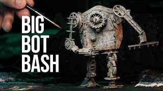 Kitbashing a Grim Dark Robot model  from Scratch
