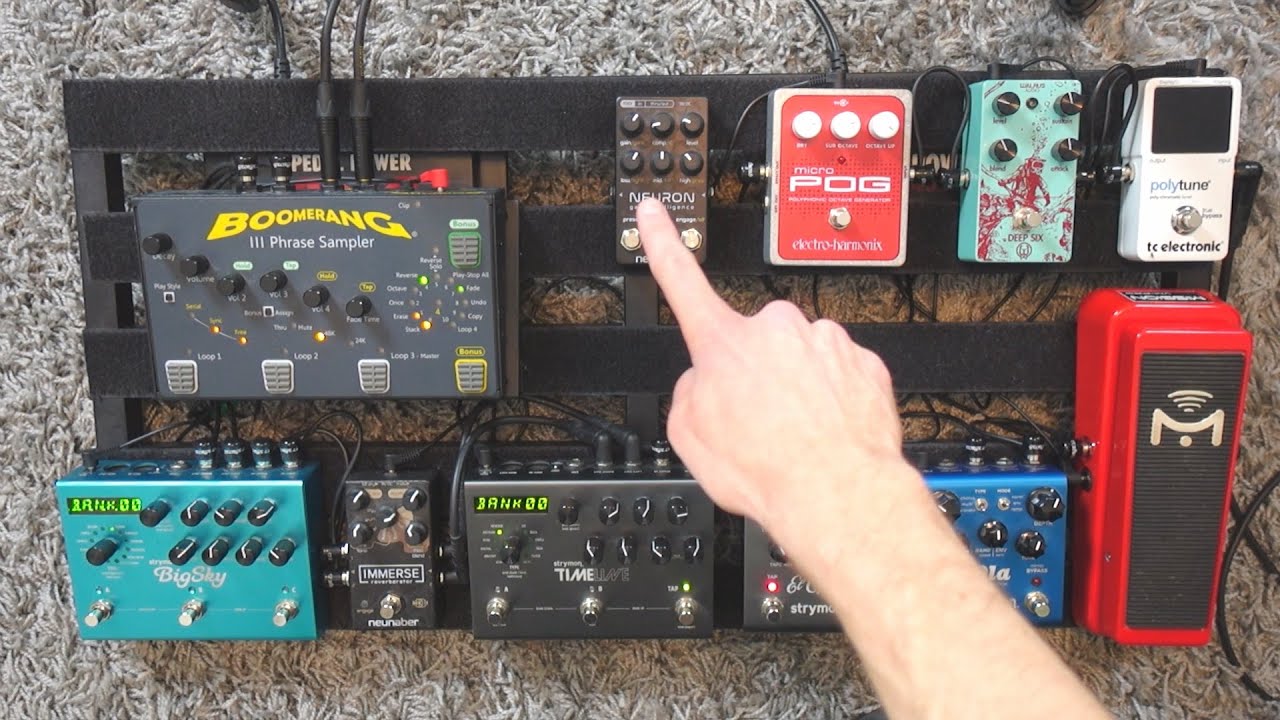 Pedal Order Explanation & Signal Chain for Ambient Guitar (small and
