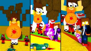 Minecraft Dark Jj Plays Squid Game With Sister Red Light Green Light