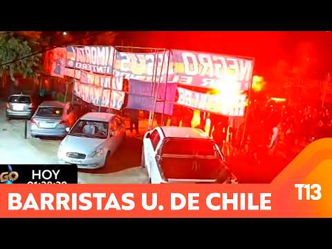 Infernal balacera y fuegos artificiales en Maipú