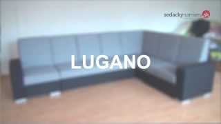 Sedačka v tvare U Lugano atyp 2