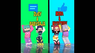 Download Lagu MYSTERY x MIRA💚VS BABYSAJA x RUMI🤍 | BEST PARTNER IN KPOP DEMON HUNTERS?🤔😍 #shorts MP3