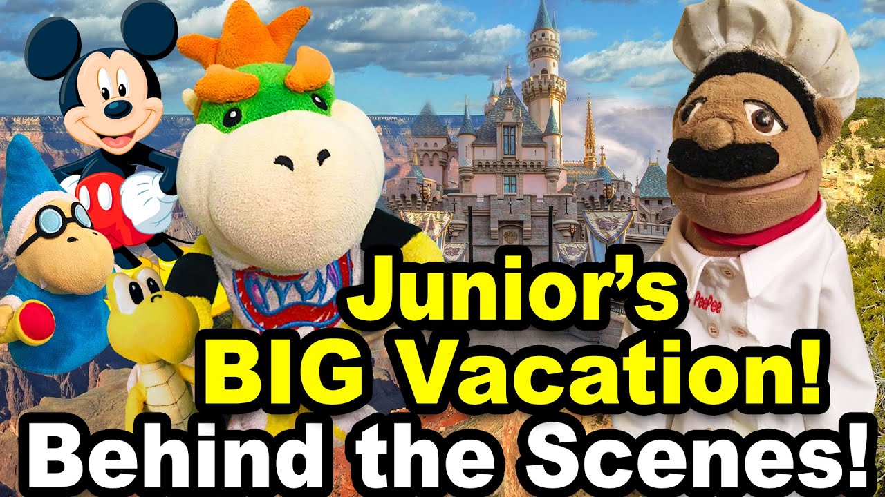 Bowser Junior's Big Vacation Behind The Scenes! YouTube