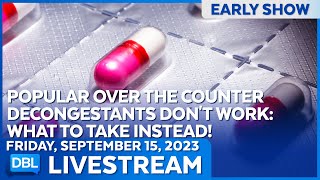 FDA Panel Unanimously Votes Drug to Be Ineffective   - DBL | Sept 15, 2023