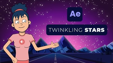 Twinkling Stars Animation with Adobe After Effects | Quick Tutorial