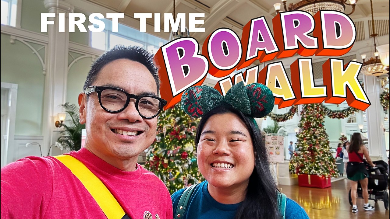 ON OUR WAY TO DISNEY'S BOARDWALK | FIRST TIME!