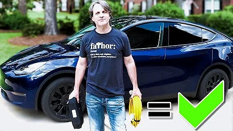 Using an Extension Cord with a Tesla Mobile Connector