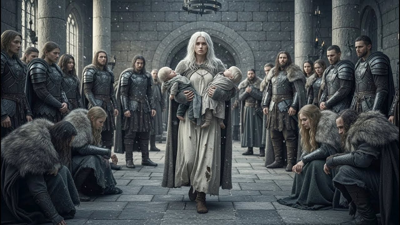 Das Alpha-Rudel trauerte um seine Jungen—bis die menschliche Omega, schneebedeckt, sie hineinbrachte