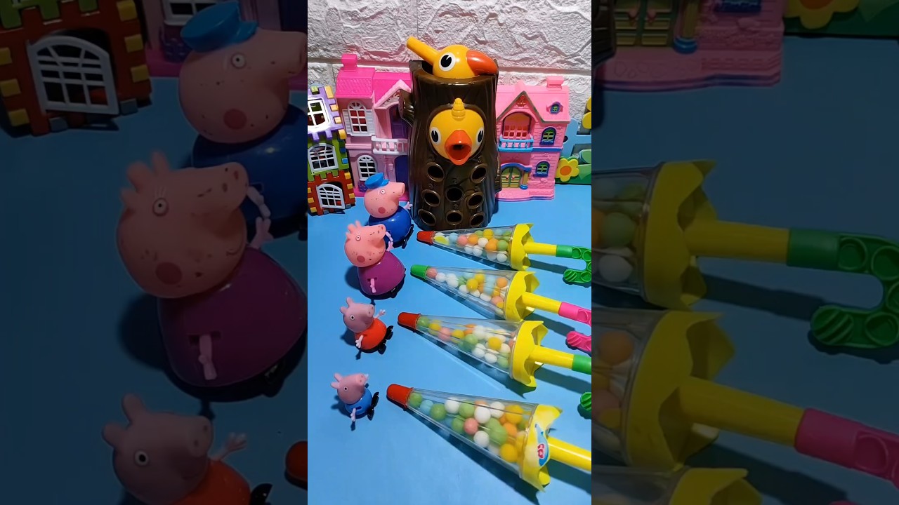 Cute Toy Opening Fun Unboxing Video With Colorful Mini Characters 