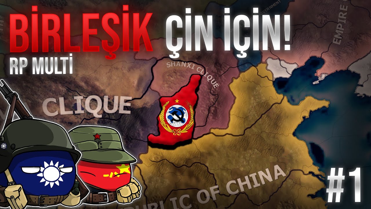 DAĞDAN İNDİK ŞEHRE | HEARTS OF IRON 4 - MULTIPLAYER | KOMÜNİST ÇİN #1