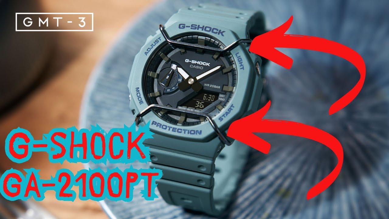 Relógio Casio G-Shock Carbon GA-2100PT-2ADR - GMT-3 Loja