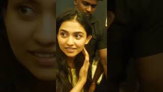 heroine mamitha baiju with bouncers in dude fdfs#dude #mamithabaiju #trending #fdfs #subscribe