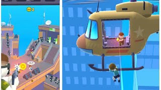Game android helicopter escape 3D, Misi penyelamatan dari Mafia dan Zombie. Game Seru screenshot 2