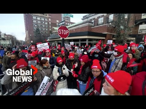“enough is enough! ”: over 7,000 nurses go on strike in new york city