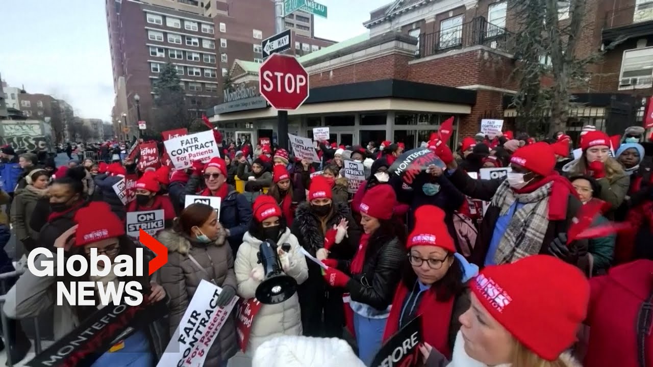 “Enough is enough!”: Over 7,000 nurses go on strike in New York City