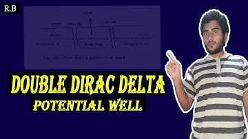 double dirac delta potential well