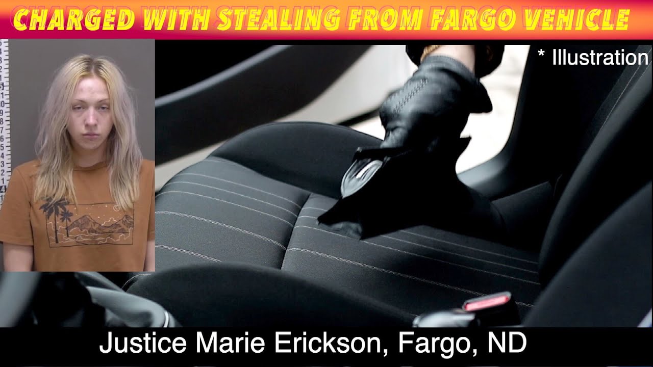 Charged With Stealing From Fargo Vehicle