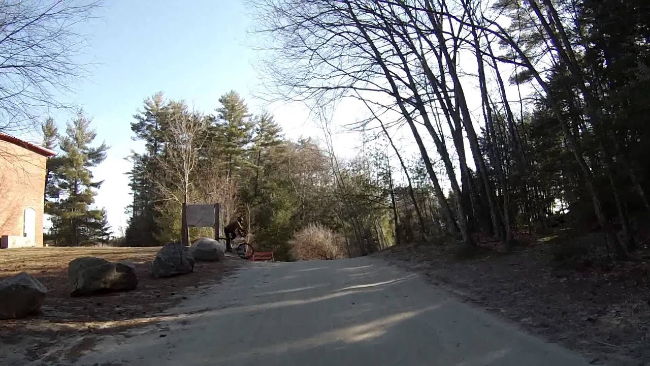 Mine Falls stone wall drop