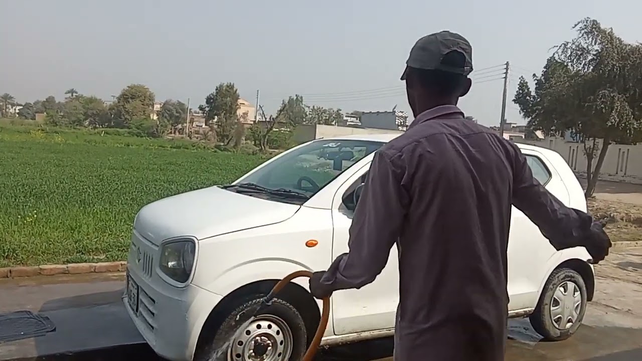 Junaid car wash station Qasba Basira 