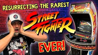 Resurrecting the Rarest Street Fighter Arcade machine EVER!